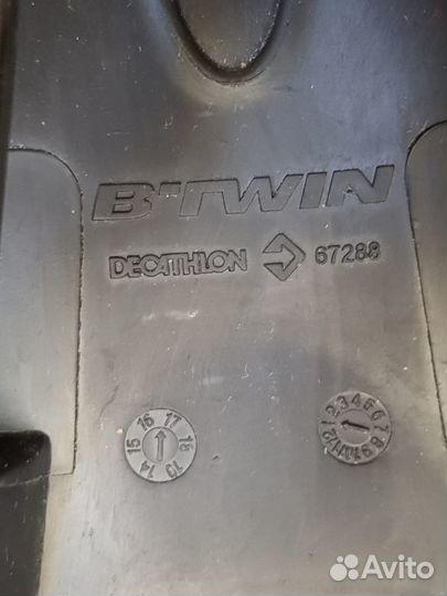 Велосипедное седло B'twin Decathlon