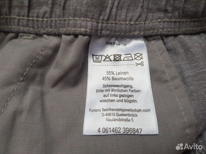 Брюки лён новые Германия 122