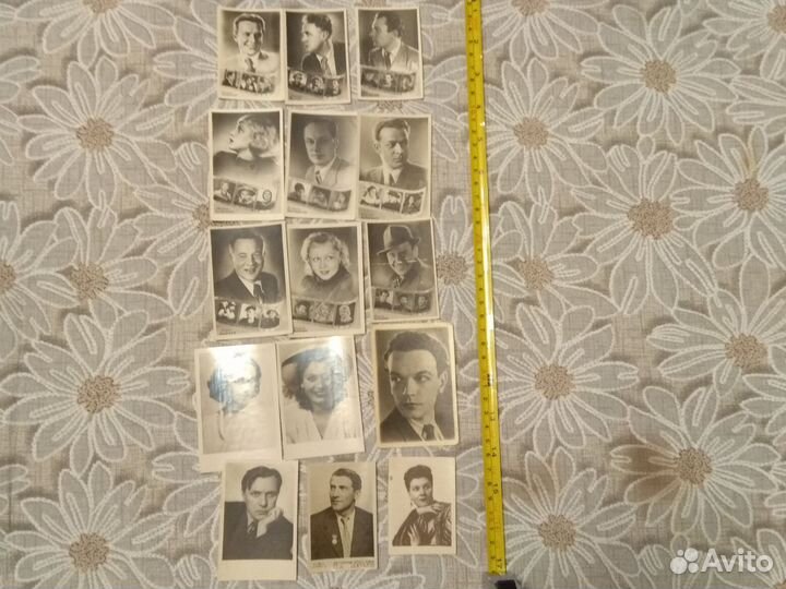 Открытки 50х киноактеры СССР Винтаж