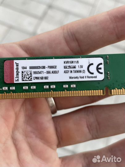 Оперативная память ddr3 8gb 2шт