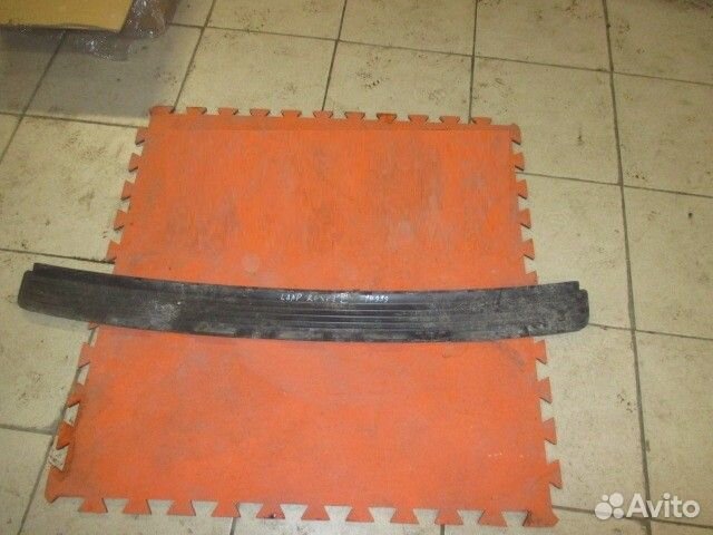 Накладка заднего бампера под номер Land Rover Rang