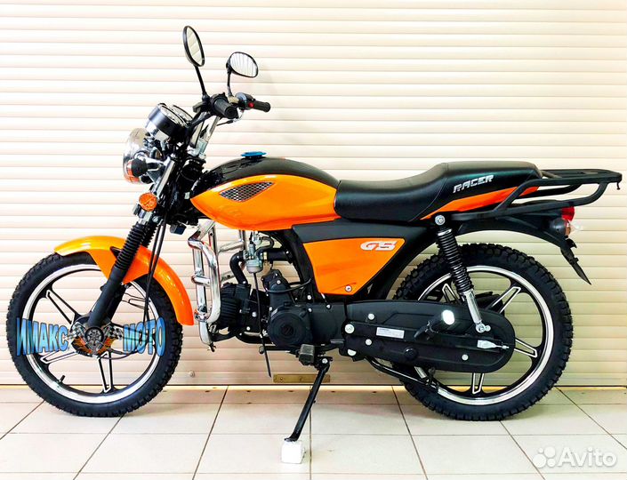 Мопед Racer RC50 Alpha + цпг 125 см3, оранж