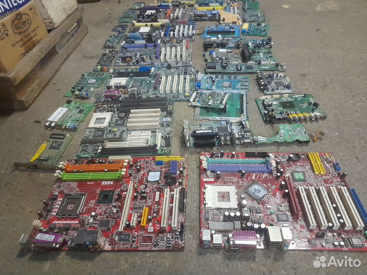 Радиодетали на платах импорт