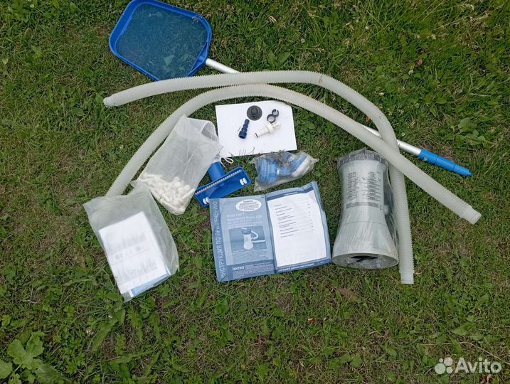 Каркасный бассейн intex бу