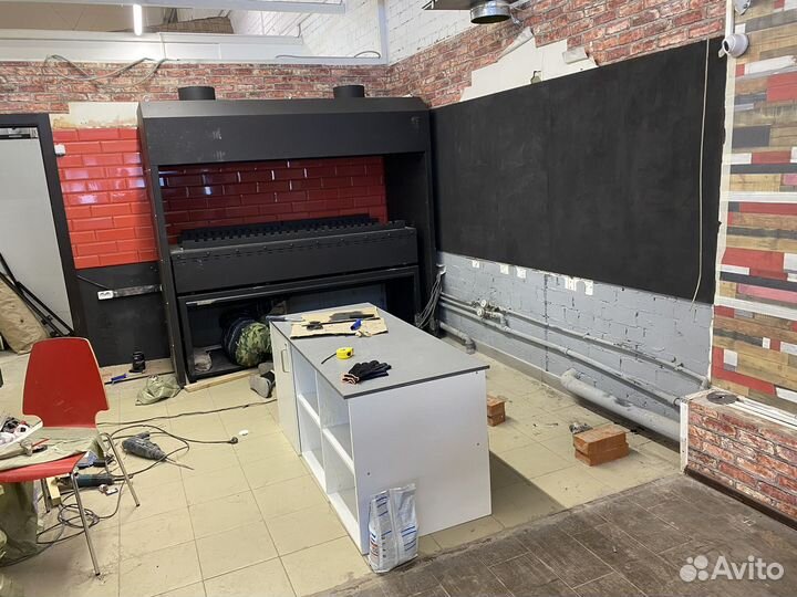 Мангал с электроприводом