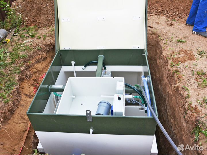 Септик эко Малахит 8 для дачи