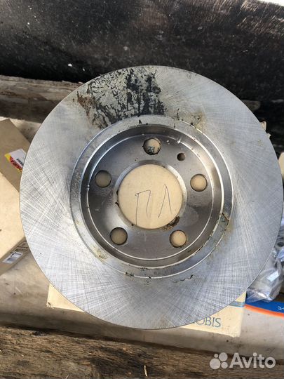 Диски тормозные volkswagen polo