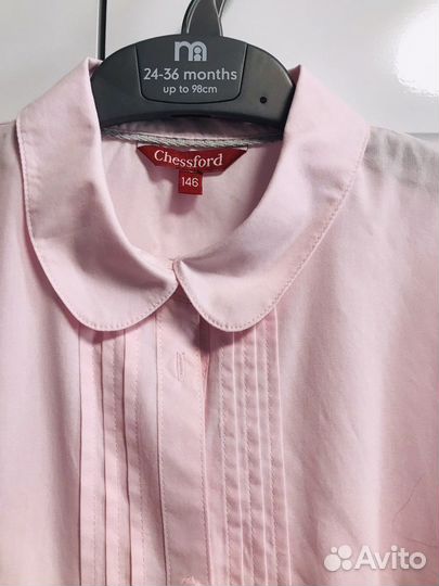 Школьные блузки, рубашки 140-146