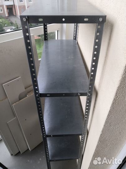 Стеллаж разборный металлический 145см