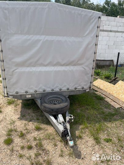 Прицеп лафет автовоз Платформа тент