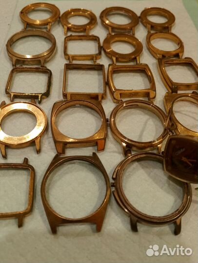 Позолоченные часы СССР