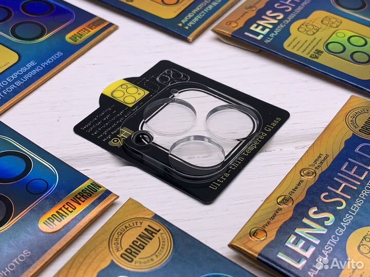 Защитное стекло на камеру iPhone