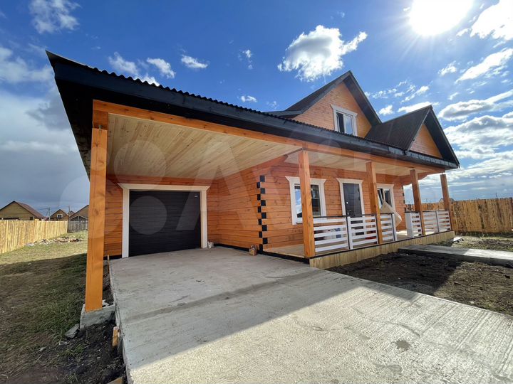 Коттедж 170 м² на участке 8 сот.