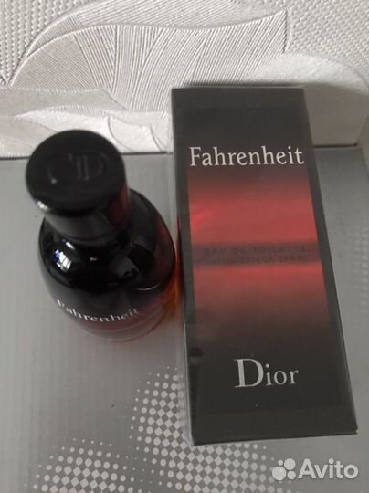 Dior мужская Fahrenheit Eau DE Toilette 100 мл