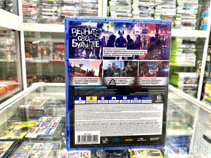 Watch Dogs Legion игра для Ps 4 Новый