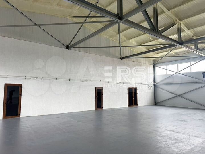 Под теплый склад или производство.100 кВт. 1116 м2