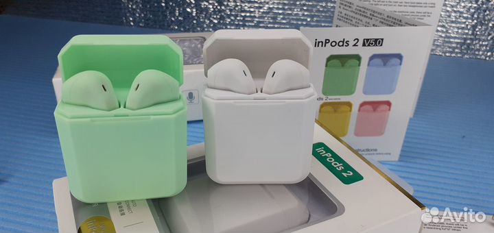 Беспроводные наушники Inpods2 c Touch Control