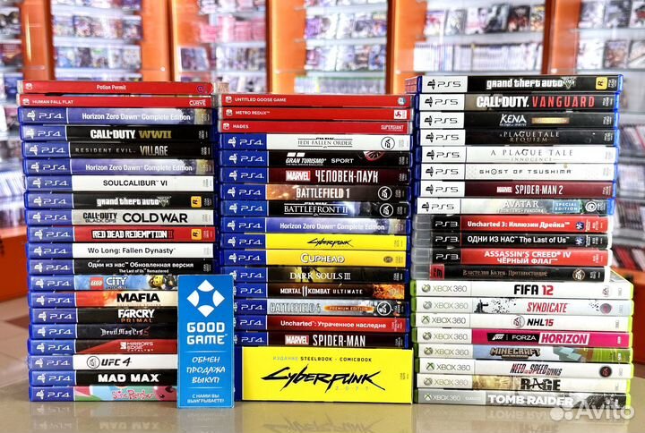 Игры PS3 PS4 PS5 Switch Xbox 360 - 01.06.2024