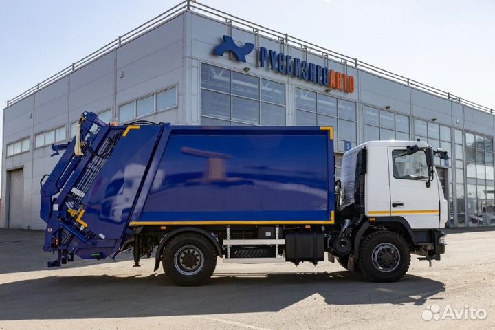 Мусоровоз KAT-16S на шасси маз-534025 с порталом