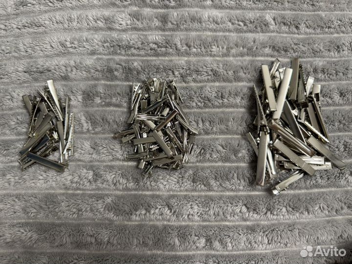 Заколки зажимы крокодил разных размеров