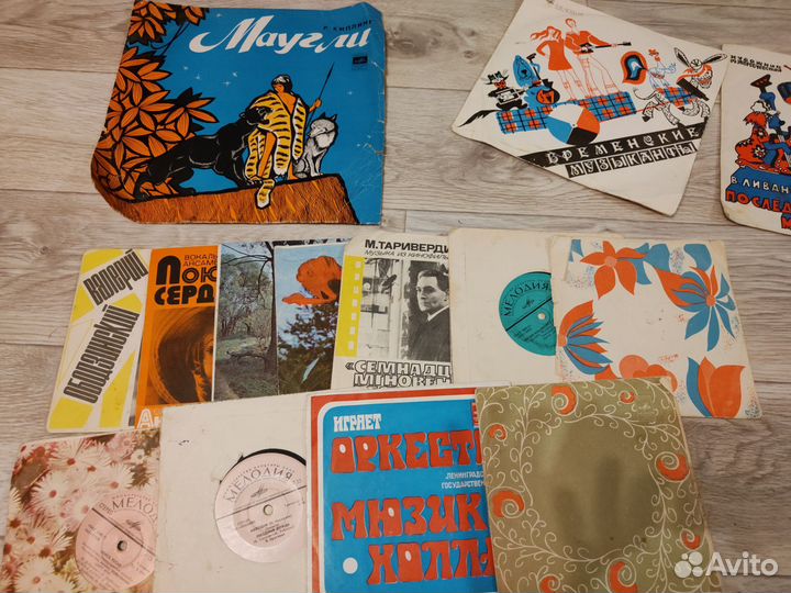 Виниловые пластинки СССР