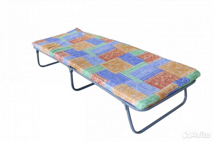 Раскладушка ктр-2 (190*70*34 см) (пружины змейка