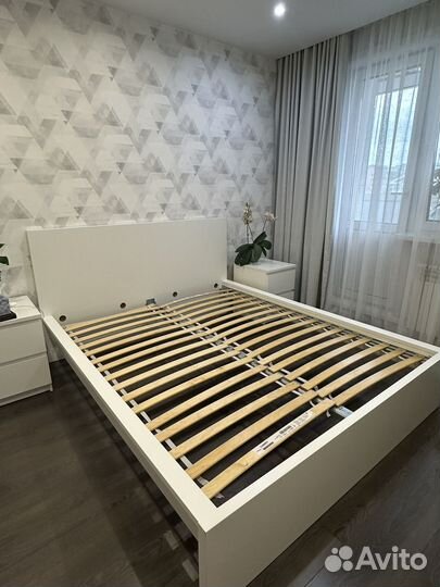 Кровать Икея под матрас 160*200 IKEA malm