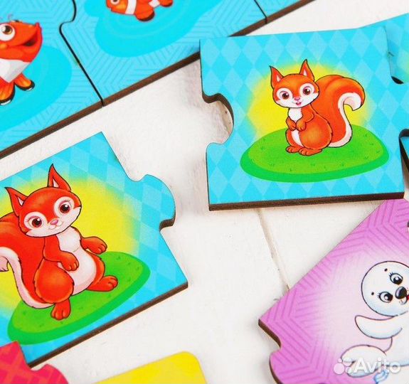 Пазл тройной 