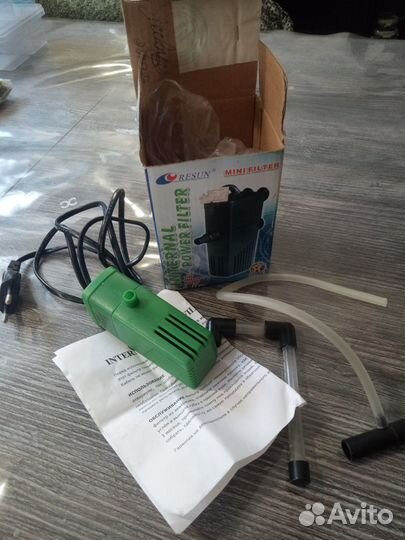 Внутренний мини фильтр для аквариума