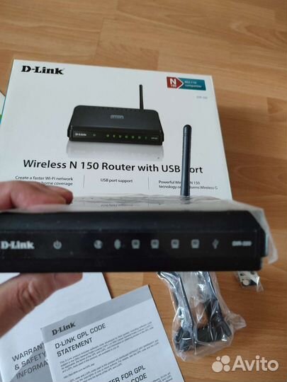 Новый Wifi роутер d-link dir-320 usb