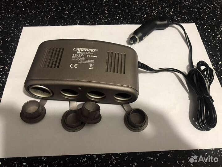 Прикуриватель на 4 гнезда
