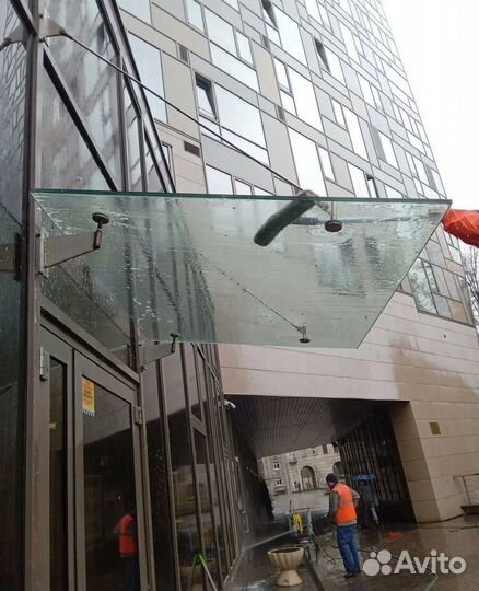 Мойка фасадов, мойка окон,клининг