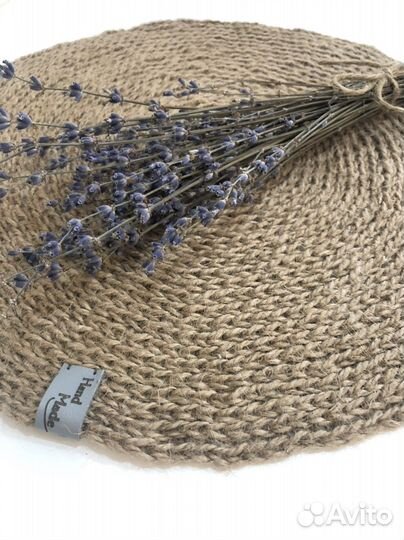 Вяжу изделия из джута