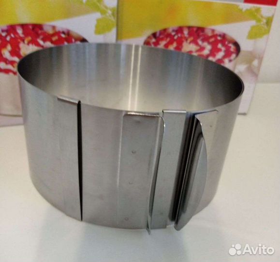 Кольцо для выпечки, форма разъемная, коврик