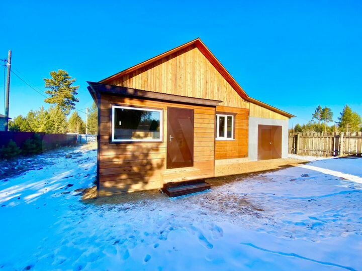 Дом 97,4 м² на участке 10 сот.