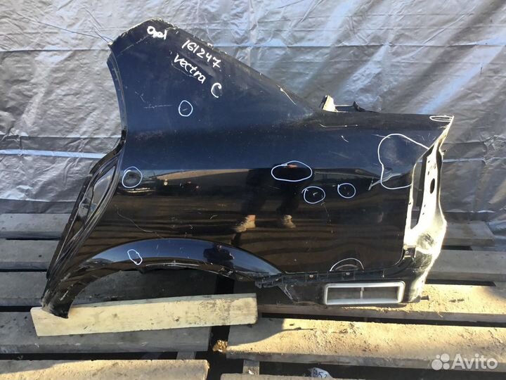 Крыло заднее левое Opel Vectra C 2002-2008
