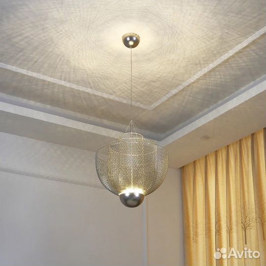 Дизайнерская люстра Meshmatics Chandelier хром