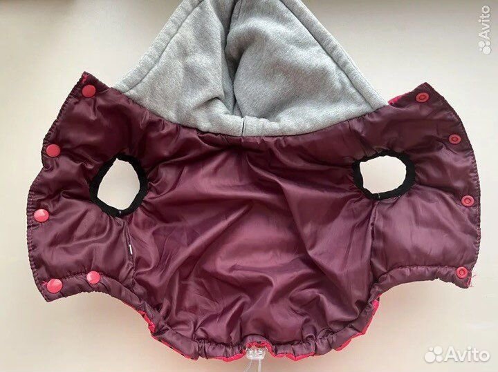 Костюм для собаки мелких пород с капюшоном