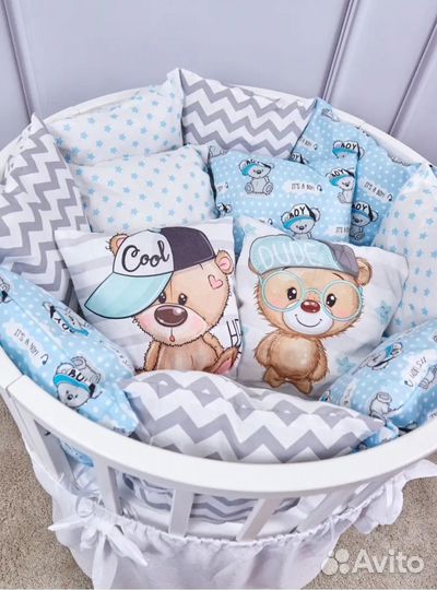 Комплеты бортиков с одеялком