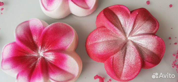 Бомбочка для ванны ручной работы