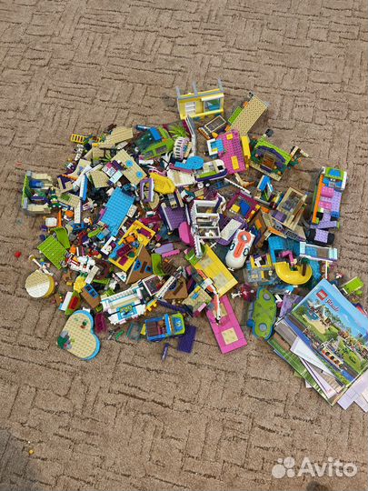 Lego friends лего пакетом