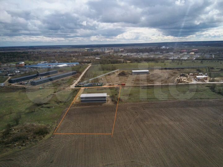 Утепленный ангар, 360 м² с зем.участком 80 сот