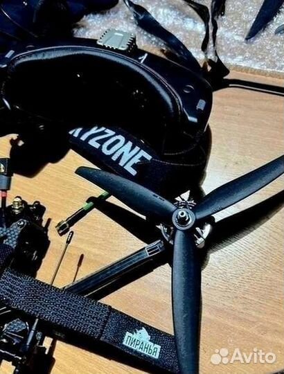 Дpон FPV Пирaнья 7 и 10 дюйм