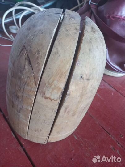 Деревянные балванки (женские и мужские шапки)