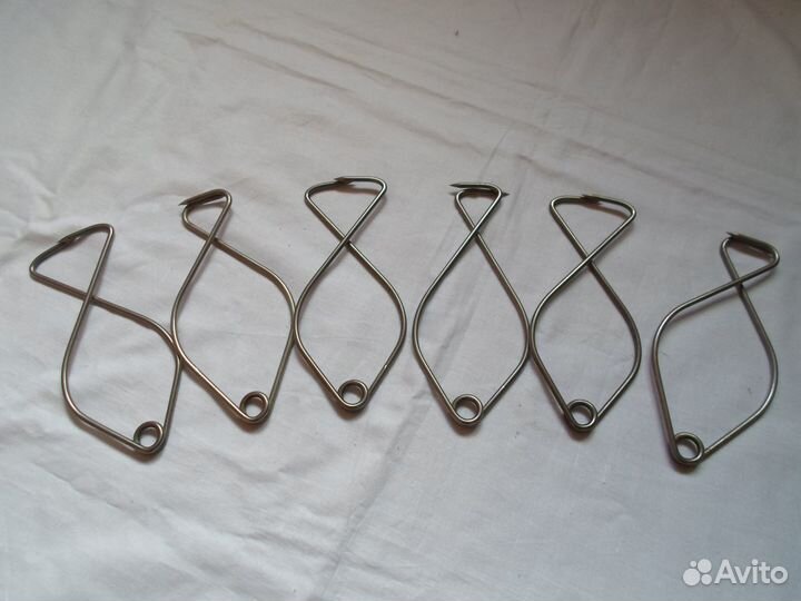 Прищеп нержавейка СССР для рыбы,мяса