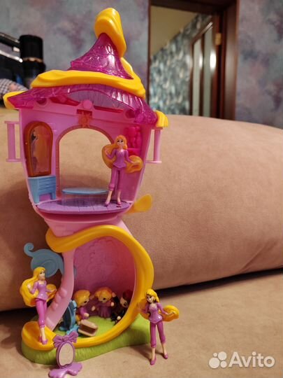 Кукольный домик, домик рапунцель. Рапунцель