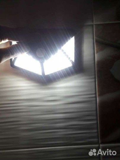 Фонарь BK 100 светодиодный уличный на солн.батарее