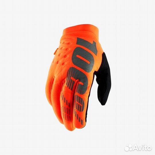 Мотоперчатки 100 Brisker Glove Fluo S