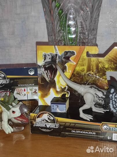 Динозавры jurassic world оригинальные