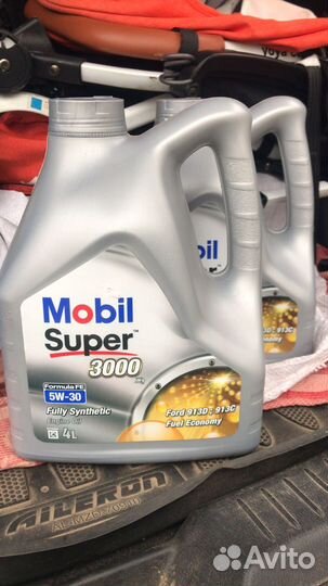 Масло mobil super 3000 5w 30